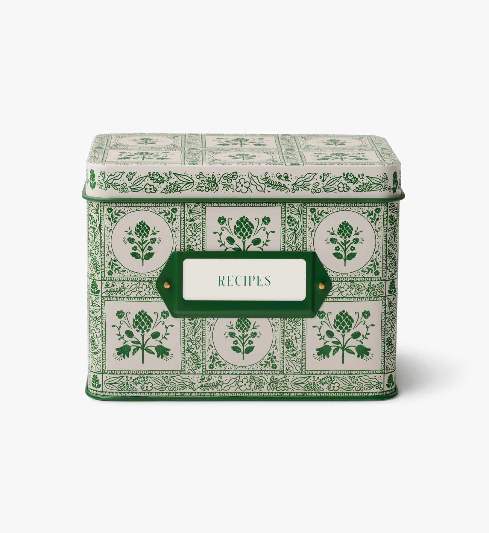 Recipe Tin - Artichoke | Rifle Paper Co.