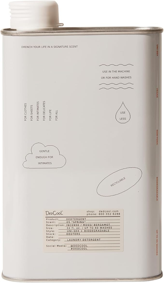 DedCool Liquid Laundry Dedtergent | 05 Spring | Luxurious Fresh Floral Fragrance Detergent | Remo... | Amazon (US)