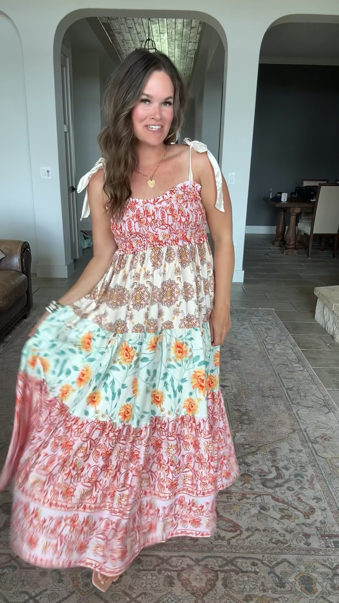 Amazon dress that gives free people, true sizing perfect for events, brunch, church ✨
.
#amazonfashionfinds #amazonfinds #founditonamazon #amazonbasics #momofthree #mommusthaves #momstyle #everydayoutfits #casualstyle #casualoutfit #easyoutfit 

#LTKFindsUnder50 #LTKSaleAlert #LTKStyleTip