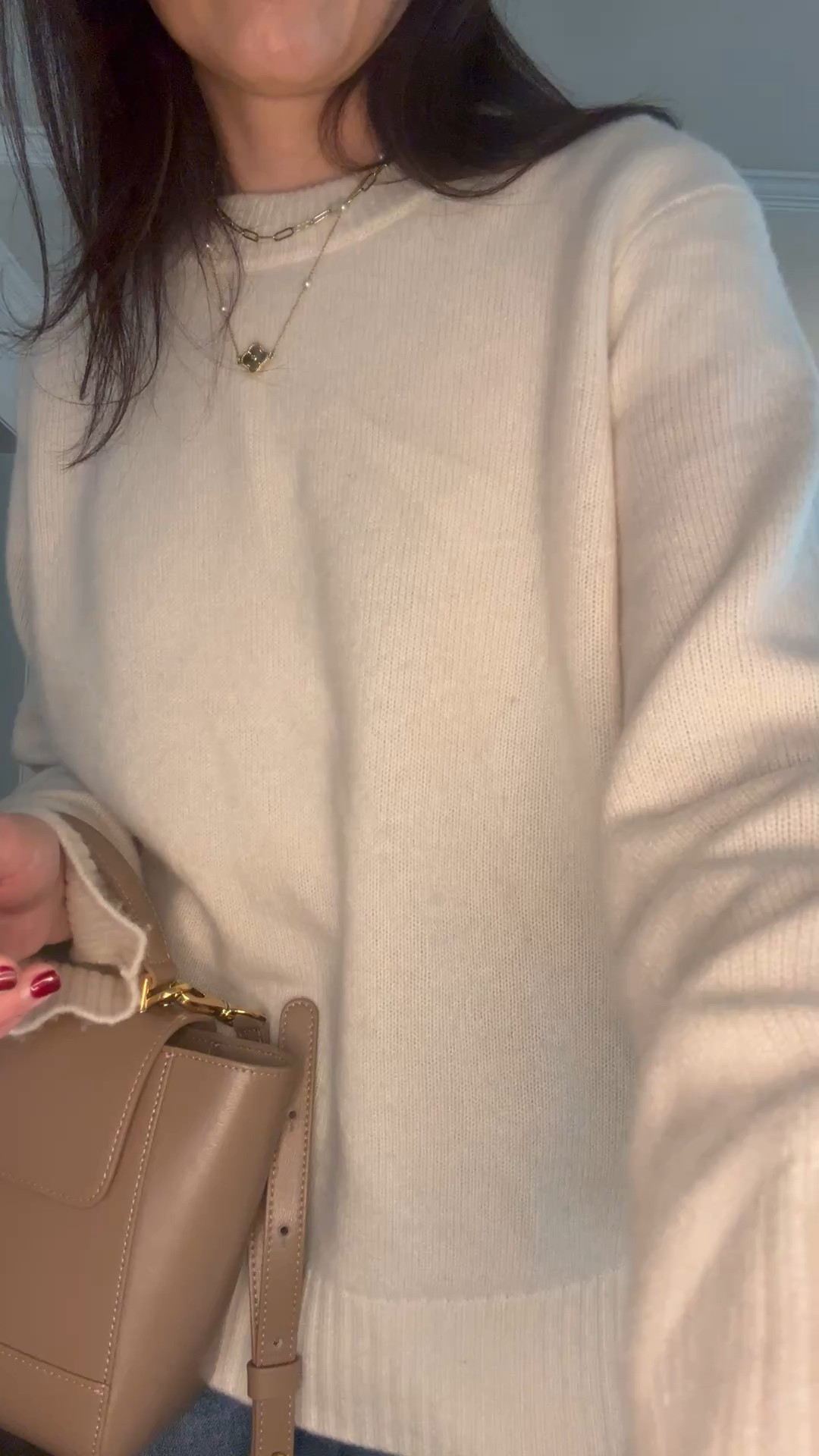 Loving this @onequince sweater!

Wearing this outfit on repeat 

#LTKHoliday #LTKgrwm #LTKGiftGuide