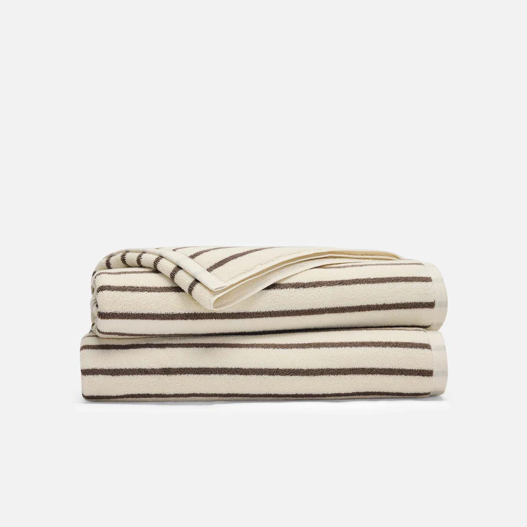 Super-Plush Turkish Cotton Bath Sheets Set of 2 | Brooklinen