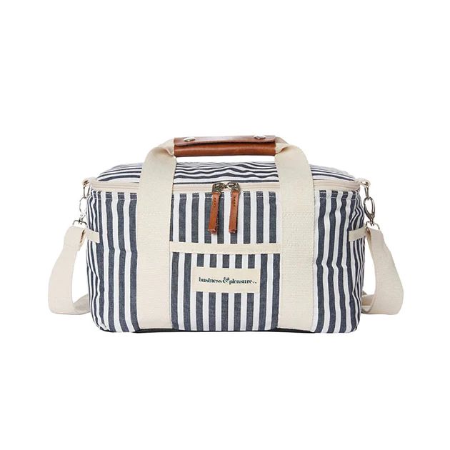 Premium Cooler - Navy Stripe | Cailini Coastal