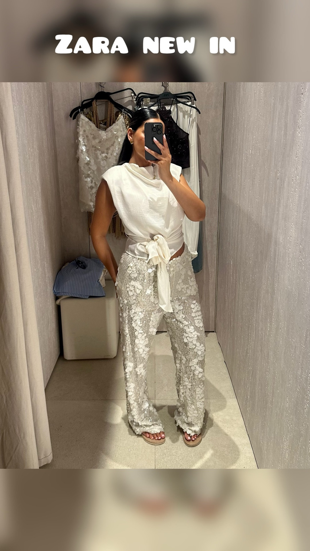 Zara new in ✨

Sizes: 1.top small trousers large 2.dress medium 3.top xs jeans size 12 4.top small trousers small 5.dress medium 6.top small trousers small

Zara dress, sequin dress, Ibiza outfits, festival outfits

#LTKsummer #LTKfestival #LTKeurope