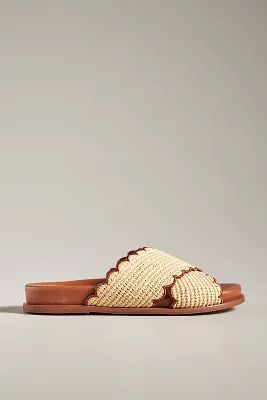 Maeve Scallop Banded Sandals | Anthropologie (US)