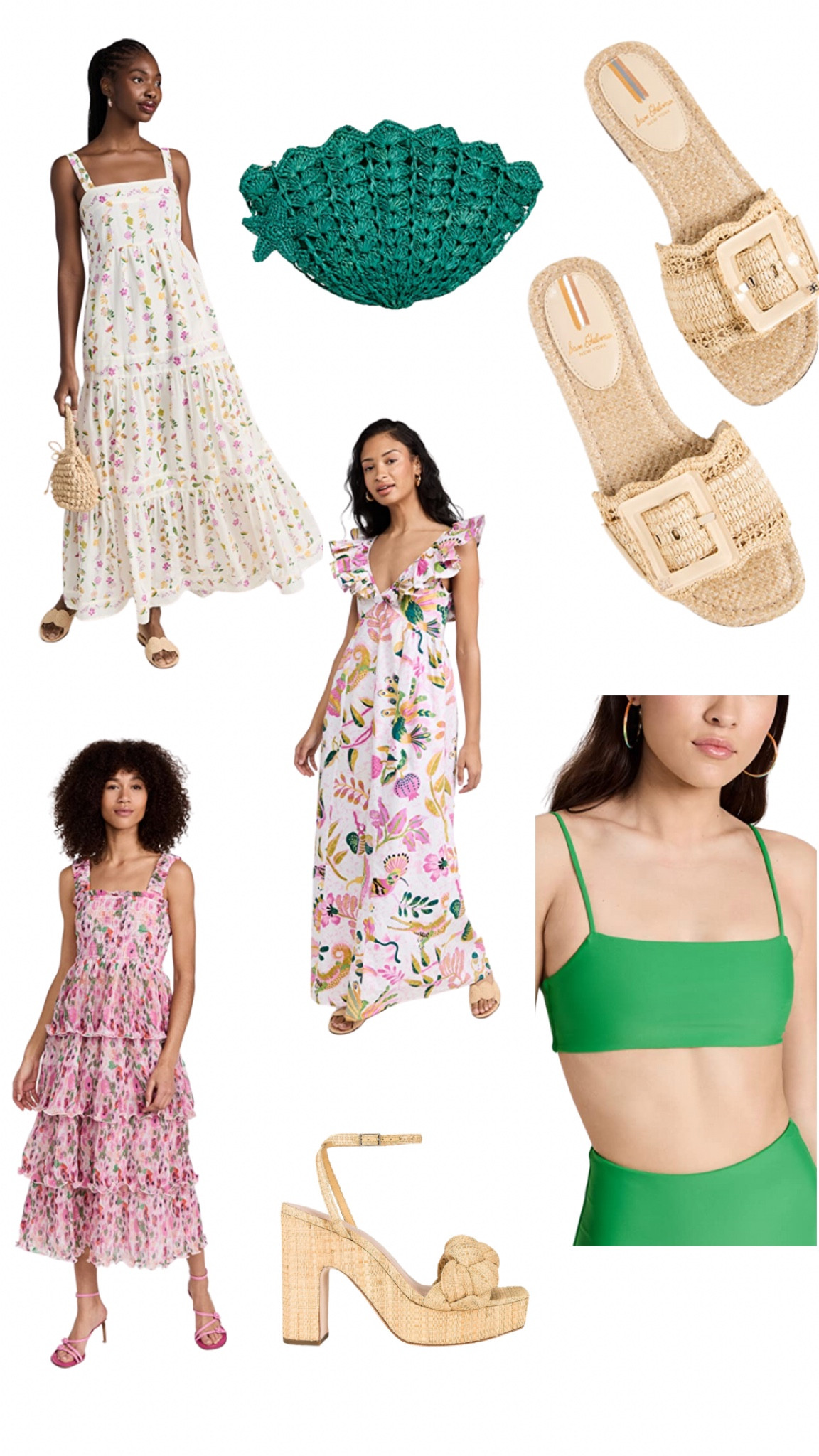 Summer Fun. Just ordered this Shell Bag and Banjanan dress for our upcoming vacation. It accommodates my bump but I know I’ll wear it after too!  

#LTKtravel #LTKSeasonal #LTKeurope