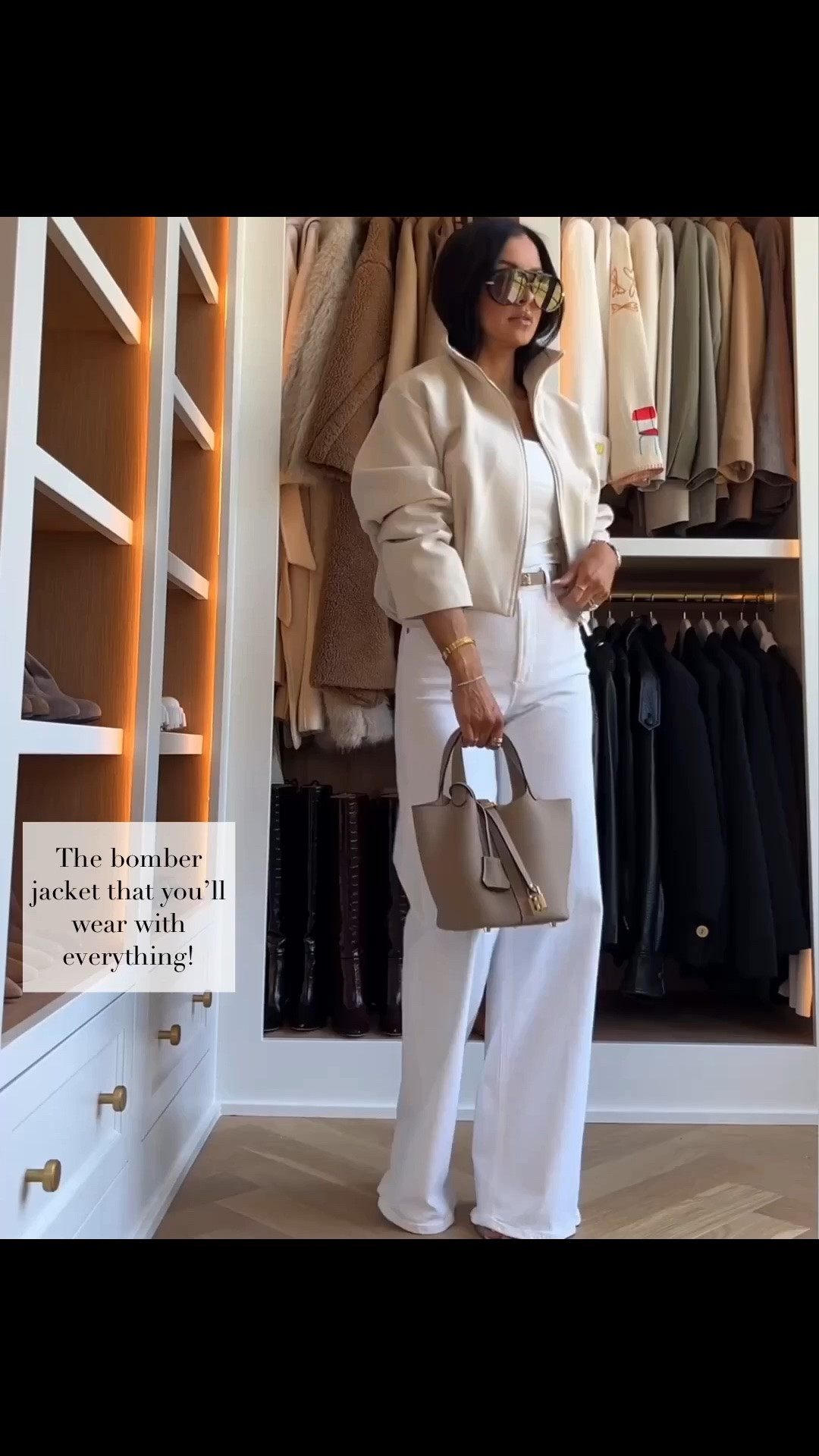 Last week’s best sellers 
Zara bomber jacket under $60
Zara neutral jacket 
Zara white jeans

#LTKOver40 #LTKmomlife #LTKootd