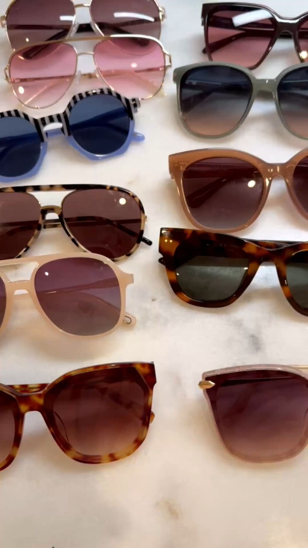 Hello my name is Catherine and I have a sunglasses problem. Y’all….which ones do I pack?!? 
