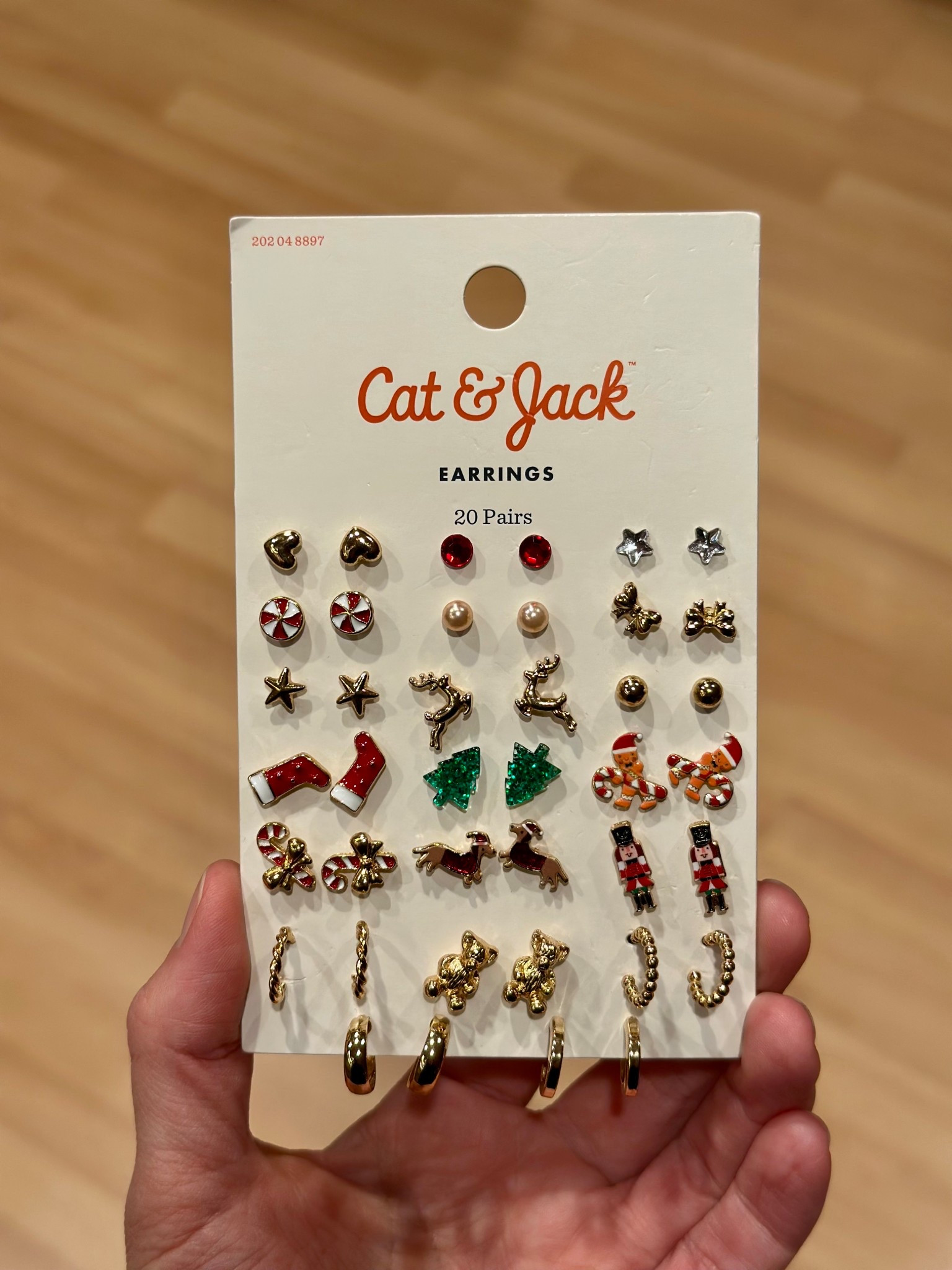 My daughter was sad she didn’t have any Christmas earrings! 
I found this 20 pack for her! 
It’s perfect! ♥️🎄
#target #earrings #jewelry #accessories #girls #kids #christmas #festive #like #comment #save #share #follow 

#LTKSeasonal #LTKFindsUnder50 #LTKKids