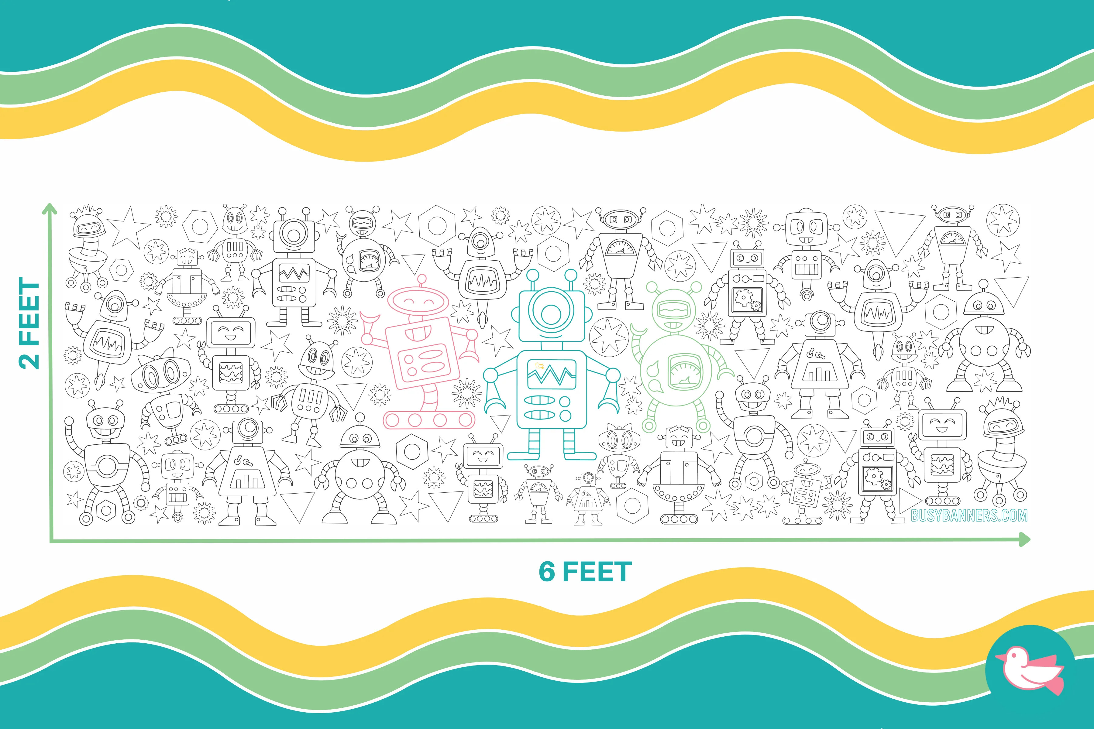 Robot Party | Busy Banners