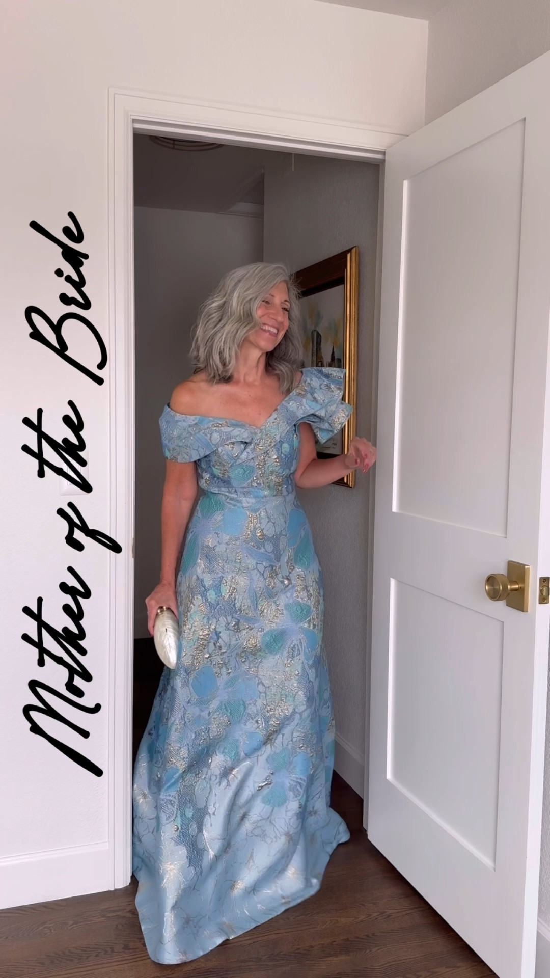  blue jacquard off shoulder gown

This is one of those dresses where the structure does all the work.

The fabric holds its shape beautifully, giving you definition through the waist while smoothing everything through the midsection. It feels polished without being stiff.

A strong option for formal weddings or mother of the bride.

Use code EMPTYNESTSTYLE10 for 10% off at Teri Jon.

Wearing size 4 for reference.

Send this to a friend who’s also shopping for a formal event. 

#LTKOver40 #LTKWedding #LTKSeasonal