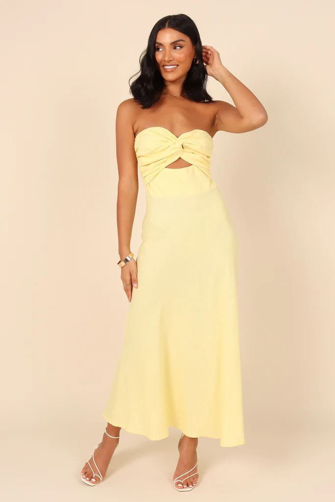 Rosetta Dress - Lemon | Petal & Pup (AU)