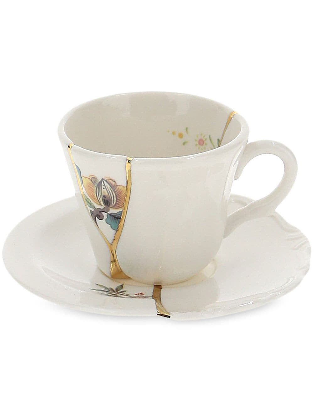 Seletti crack detail coffee cup - White | Farfetch Global