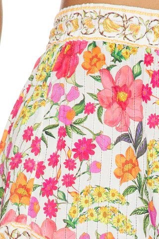 FARM Rio Banana Flowers Shorts in Off White from Revolve.com | Revolve Clothing (Global)