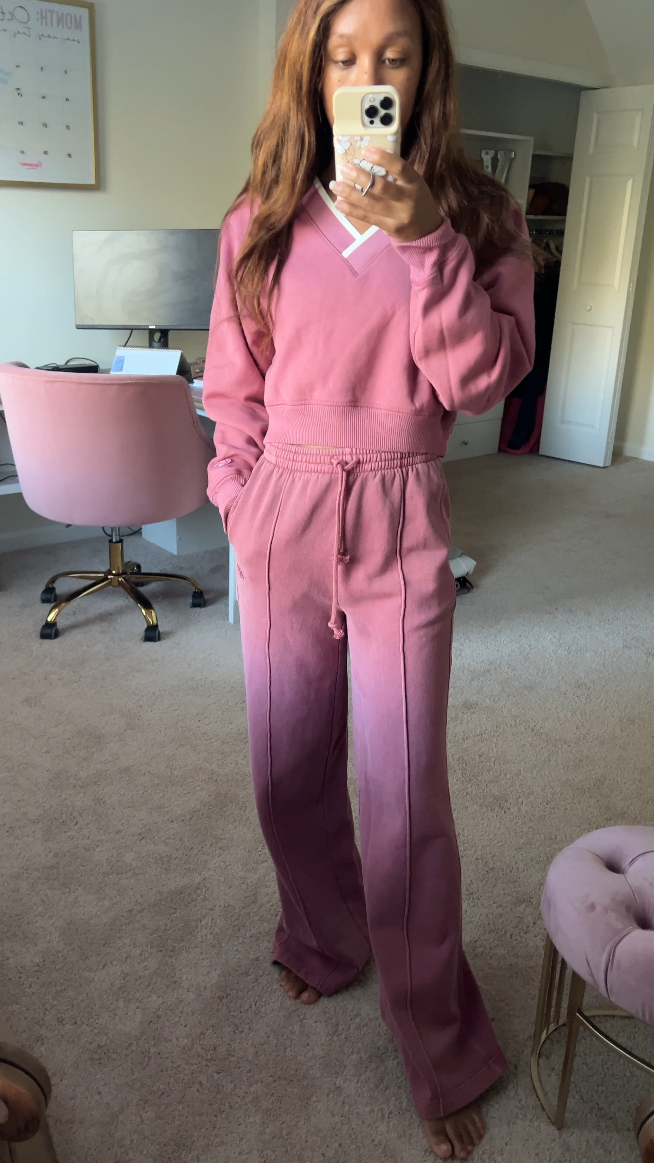 Winter loungewear | travel outfit | vspink | work from home | lounge outfit | wide leg pants 

#LTKVideo #LTKfindsunder50 #LTKHoliday