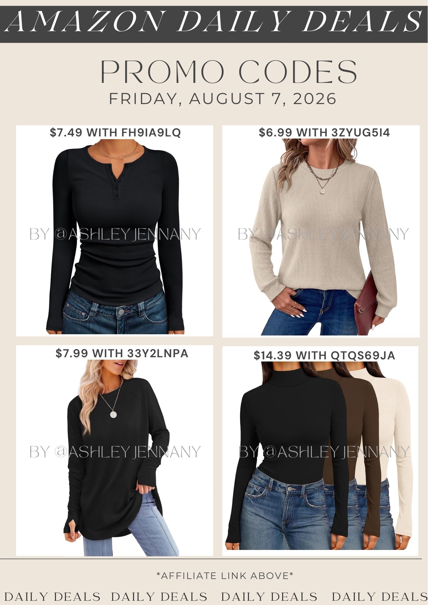 Amazon deals

#LTKSaleAlert #LTKMidsize #LTKSeasonal