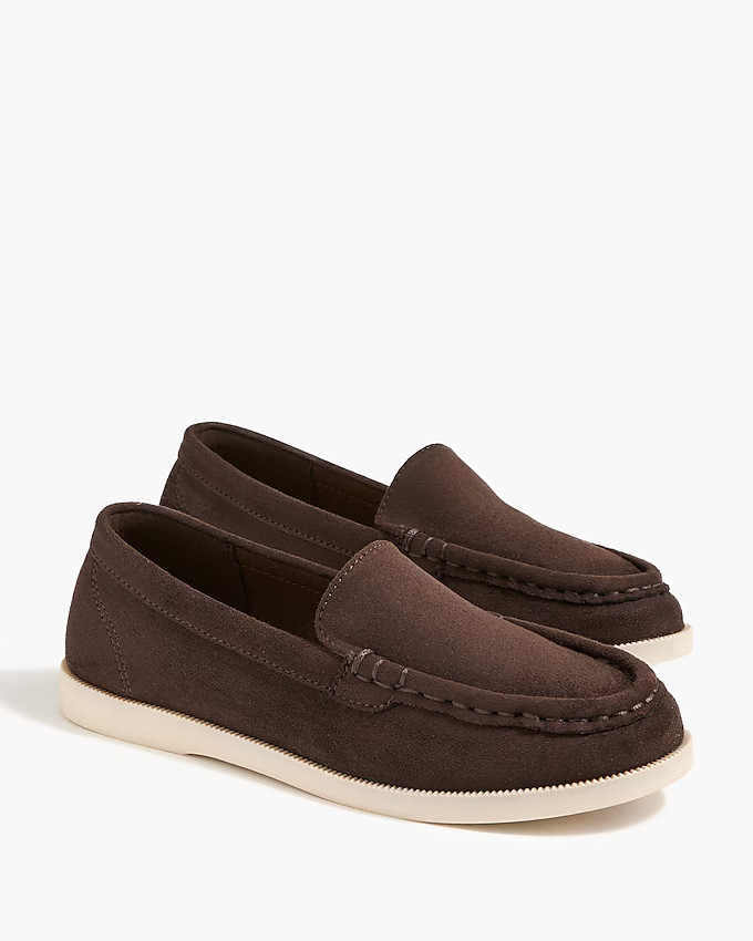 Boys' sueded loafers | J.Crew Factory