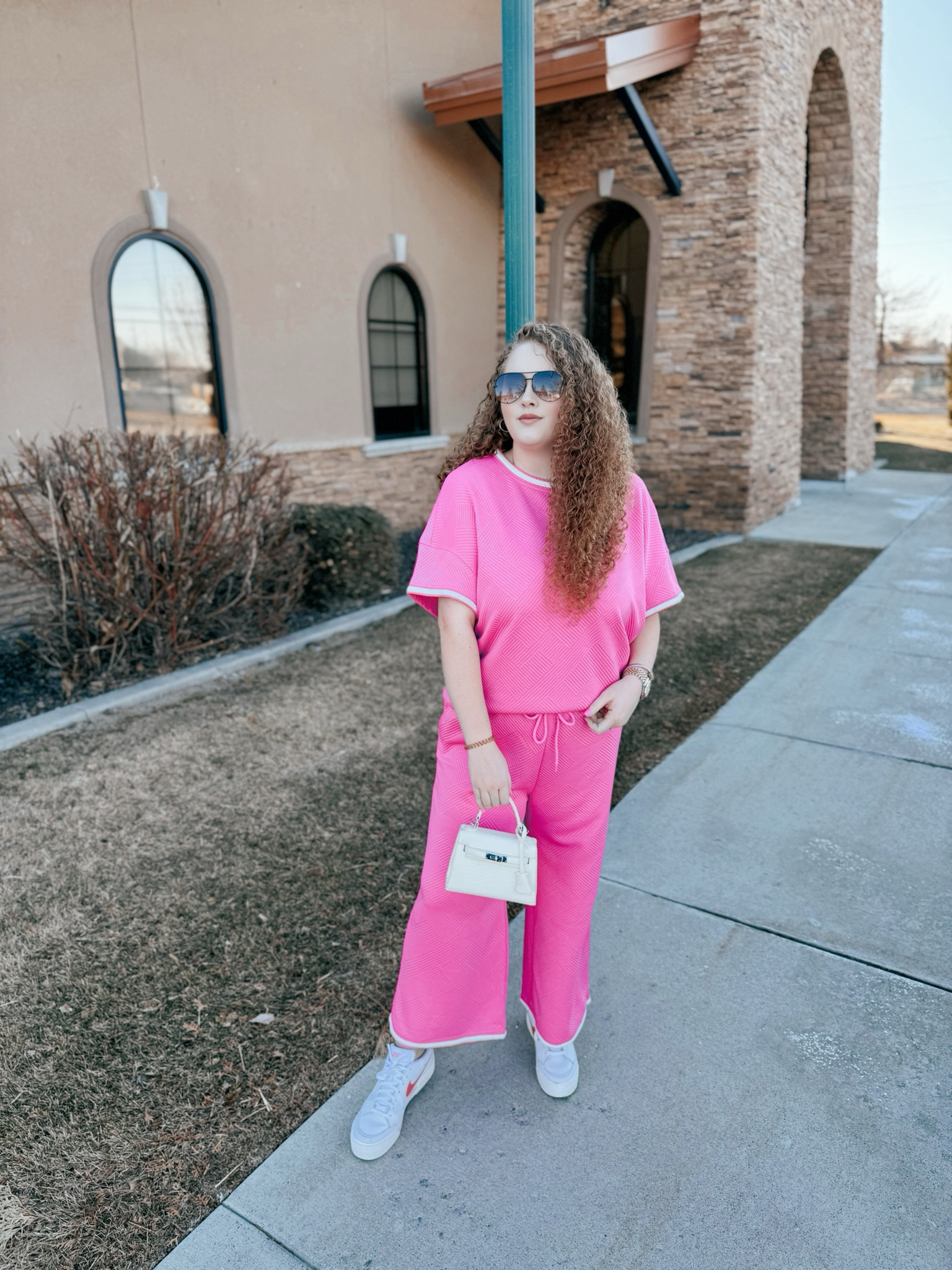 This set is so comfortable 💖amazon pink two piece set | amazon two piece set | travel set | travel outfit  | spring travel outfit | summer travel outfit | sneakers | nike court legacy lift | nike sneakers | white sneakers | amazon fashion | amazon finds | amazon look | amazon outfit | valentines outfit | valentines look | valentines fashion | Valentine’s finds | valentines outfit inspo | Valentine’s Day fashion inspo | Valentine’s 2025  | casual outfit  | casual outfit inspo | casual Valentine’s outfit | spring outfit | spring fashion | spring finds | spring look | amazon spring fashion | amazon spring outfit 

#LTKFindsUnder50 #LTKMidsize #LTKStyleTip