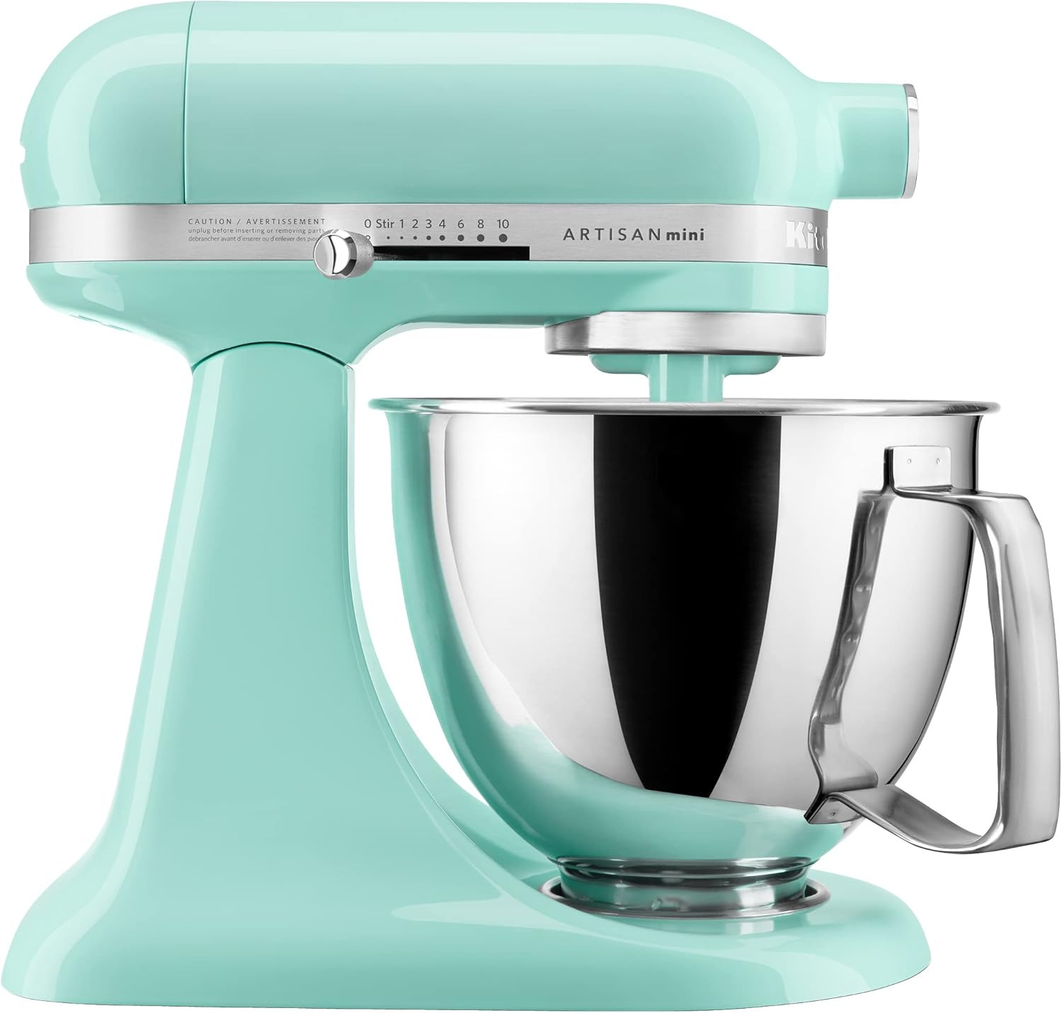KitchenAid Artisan Mini 3.5 Quart Tilt-Head Stand Mixer - KSM3316X - Ice | Amazon (US)