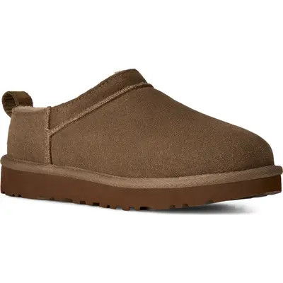 UGG(r) Classic Micro Genuine Shearling Slipper in Sand at Nordstrom, Size 7 | Nordstrom