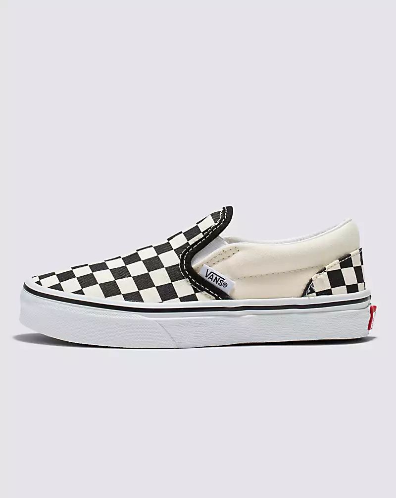 Kids Classic Slip-On Checkerboard Shoe | Vans (US)