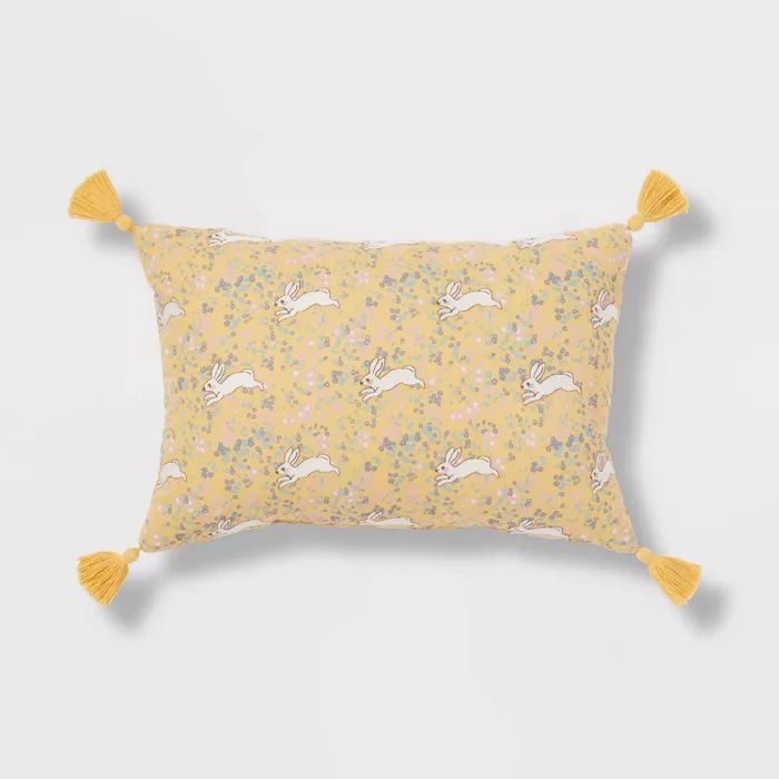 Leaping Bunnies Lumbar Throw Pillow - Threshold™ | Target