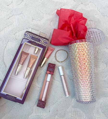 Gift idea for friends - I love that you can buy these gift sets from Tarte and break them apart! (Use code ONELIFEANDSTYLE to make each individual item less than $9!). And personalize you gift with these $10 bracelets! 

#LTKSeasonal #LTKGiftGuide #LTKHoliday
