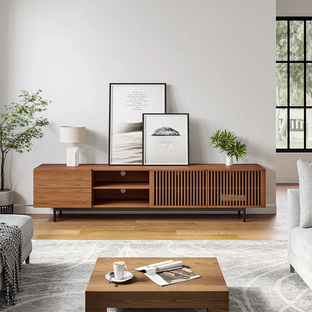 Mid-Century Modern TV Stand, Pre-Assembled | Wayfair North America