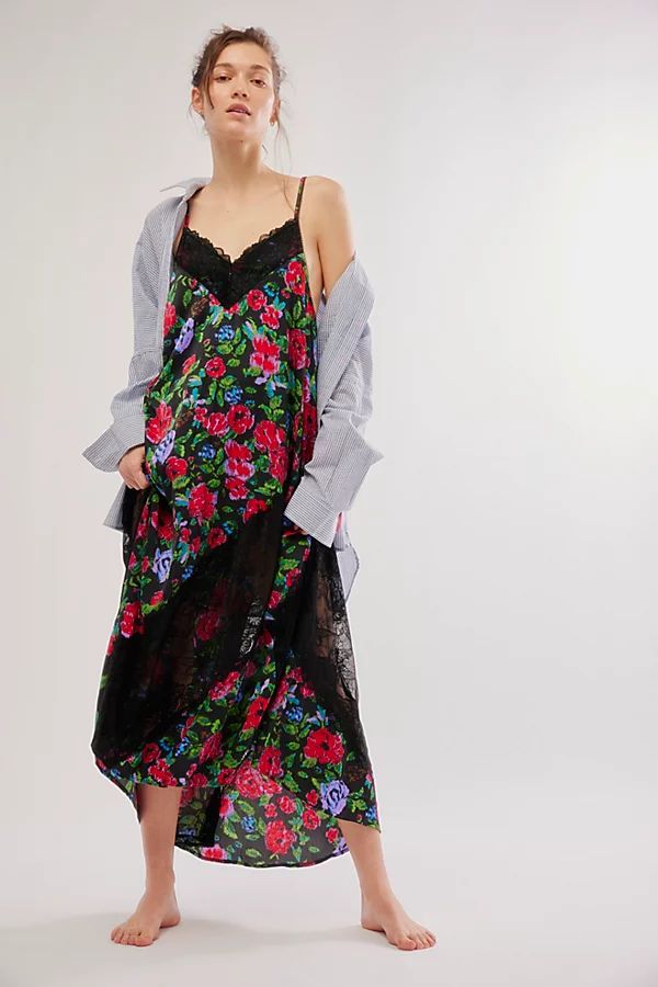 First Date Printed Maxi Slip | Free People (Global - UK&FR Excluded)