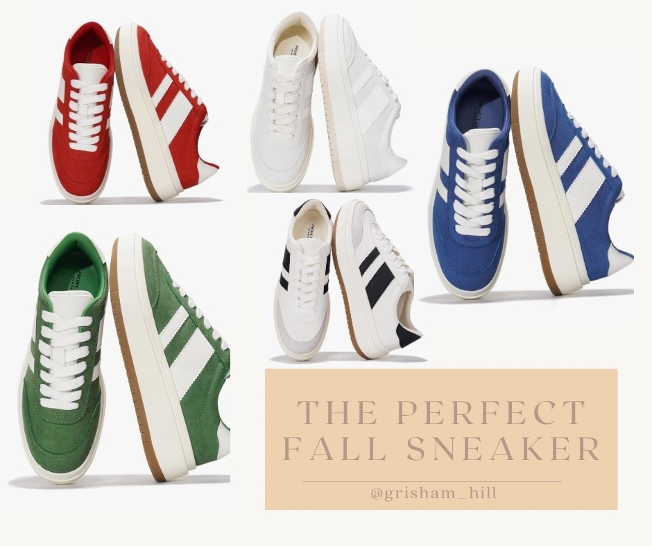 The perfect fall sneakers for Friday night lights! 🏈



#LTKFindsUnder50 #LTKSaleAlert #LTKStyleTip