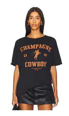 Champagne Cowboy Oversized Tee
                    
                    The Laundry Room | Revolve Clothing (Global)