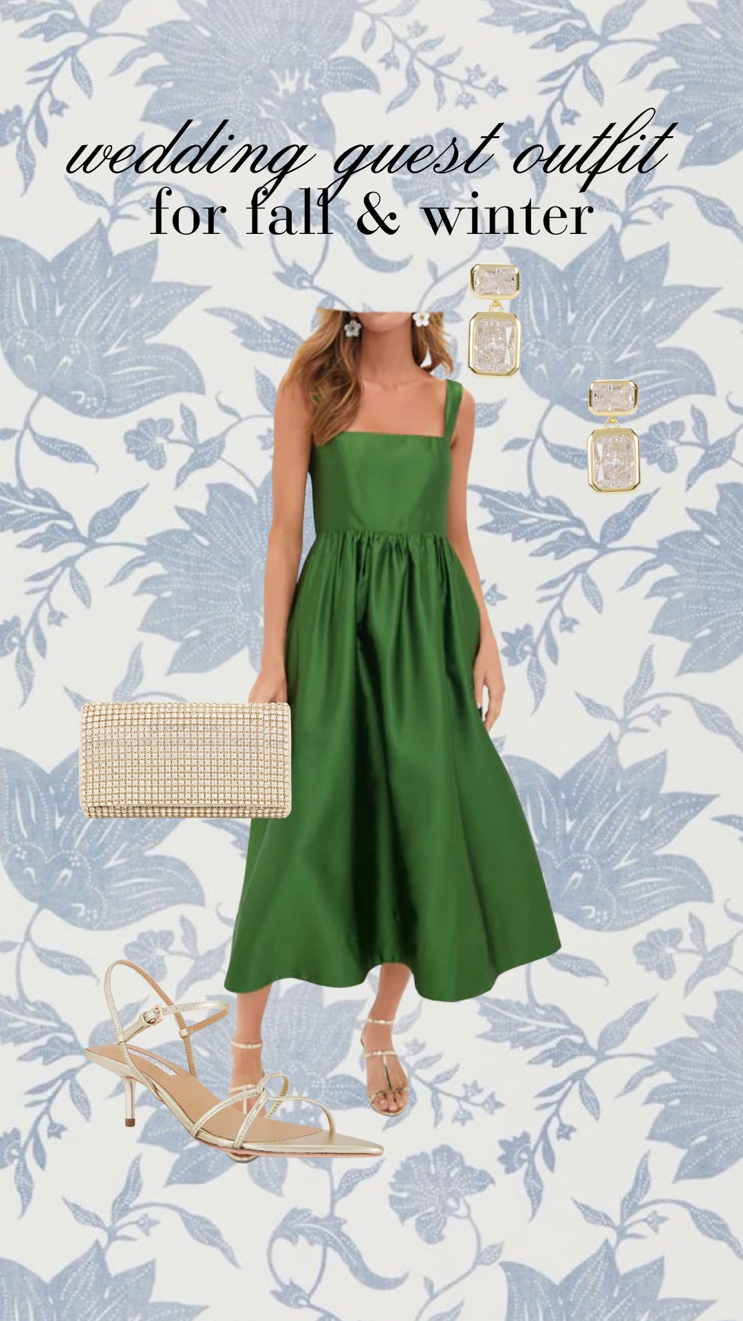 green emerald velvet dress Green Dupioni Esme Dress