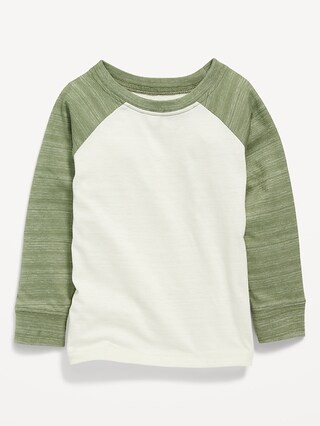Color-Blocked Raglan-Sleeve T-Shirt for Toddler Boys | Old Navy (US)
