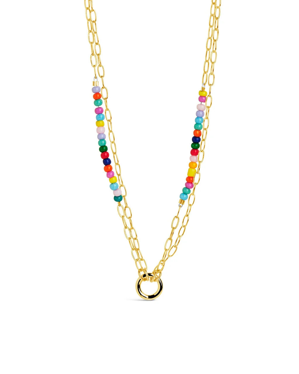 Iridiana Colorful Beaded Choker Necklace | Sterling Forever