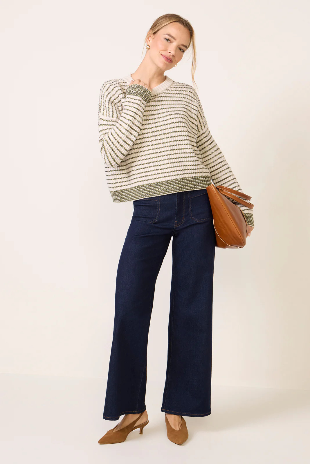 Slim Palazzo Modernist Pocket | Evereve