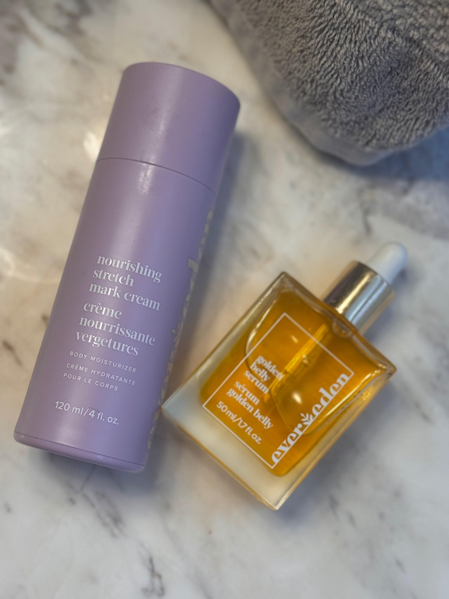 Ever Eden stretch mark cream and belly oil serum 


#LTKBump #LTKBaby