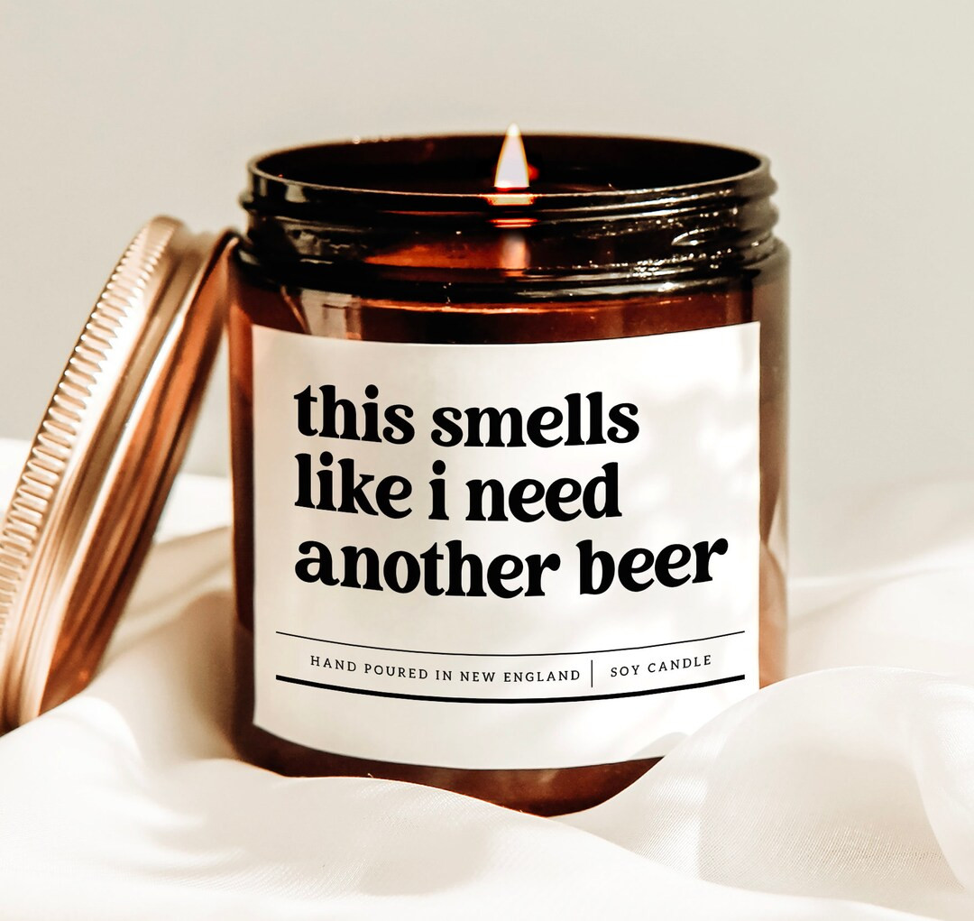 This Smells Like I Need Another Beer Candle, Funny Drinking Gift, Beer Lover Gift, Father's Day G... | Etsy (US)