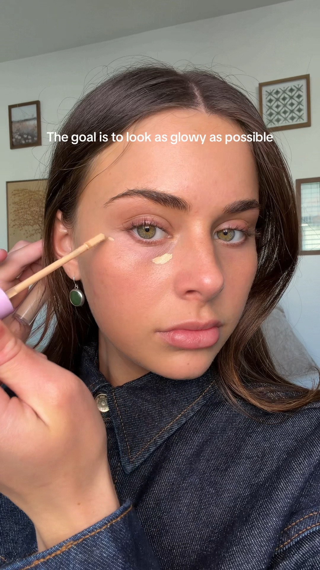 Glowy makeup always
@Polite Society @Sephora @Merit 
#glowymakeup#grwm#makeup

#LTKgrwm #LTKselfcare