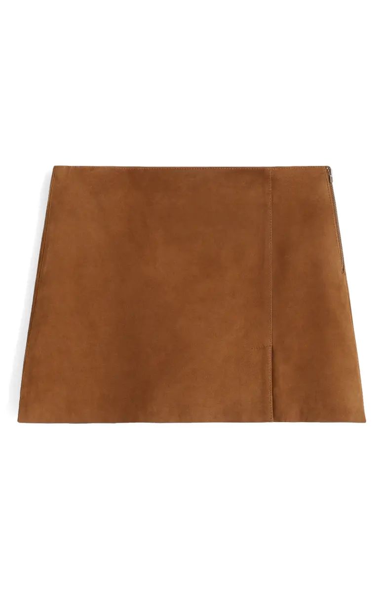 MANGO Suede Miniskirt | Nordstrom | Nordstrom