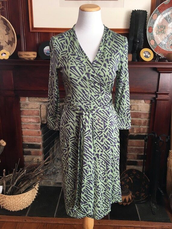 Diane von Furstenberg classic wrap dress 100% silk jersey. | Etsy | Etsy (US)