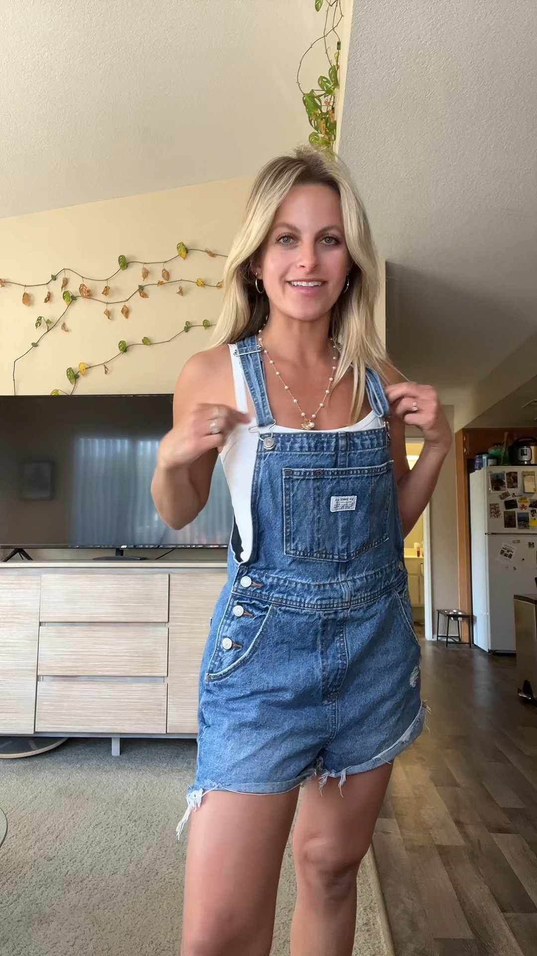 Vintage denim overalls for the summer 🤍 

#LTKSummerEdit #LTKFindsUnder50 #LTKPetite