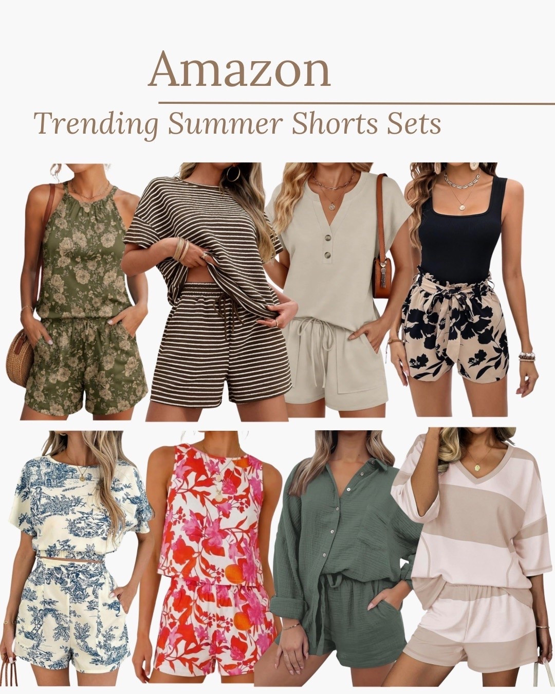 Amazon trending summer shorts sets!

#LTKgrwm #LTKootd #LTKSeasonal
