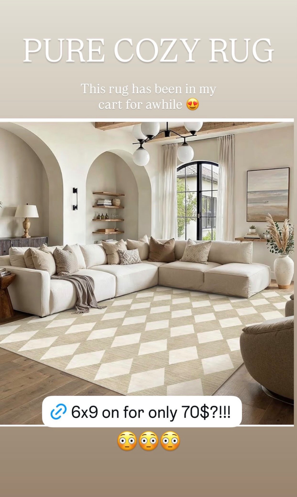 Amazon rug on major sale. ! A 6x9 for 70$ is an amazing price. !!

#LTKhome #LTKsale #LTKcanada