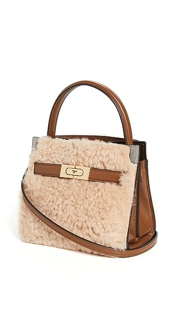 Lee Radziwill Shearling Petite Double Bag | Shopbop