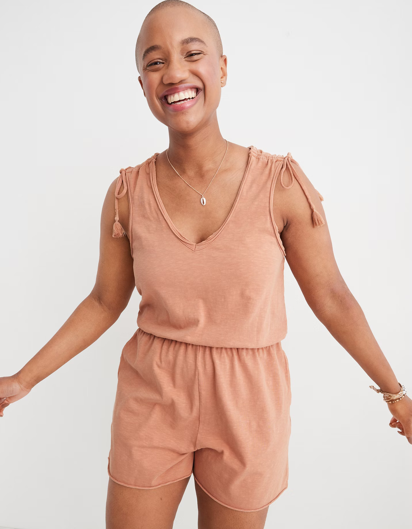 Aerie Ruched Romper | American Eagle Outfitters (US & CA)
