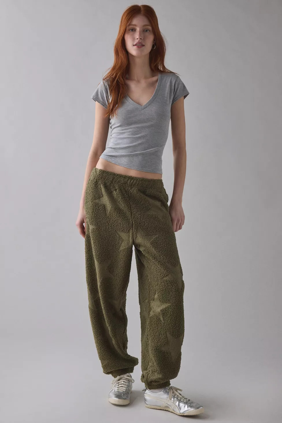 Out From Under Try Me Piled Fleece Printed Slim Jogger Sweatpant | Urban Outfitters (US and RoW)