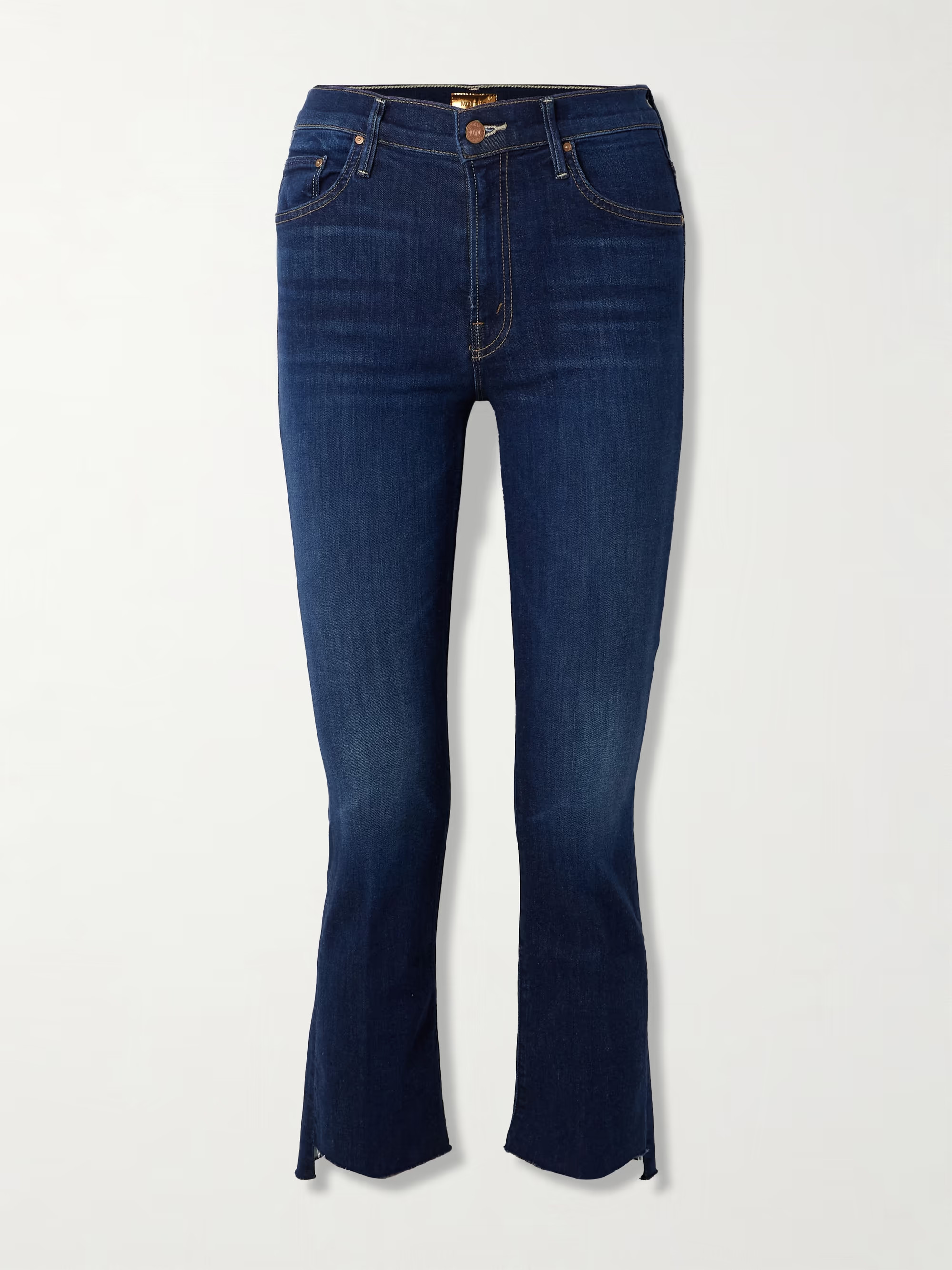 The Insider Crop Step Fray high-rise bootcut jeans | NET-A-PORTER (US)