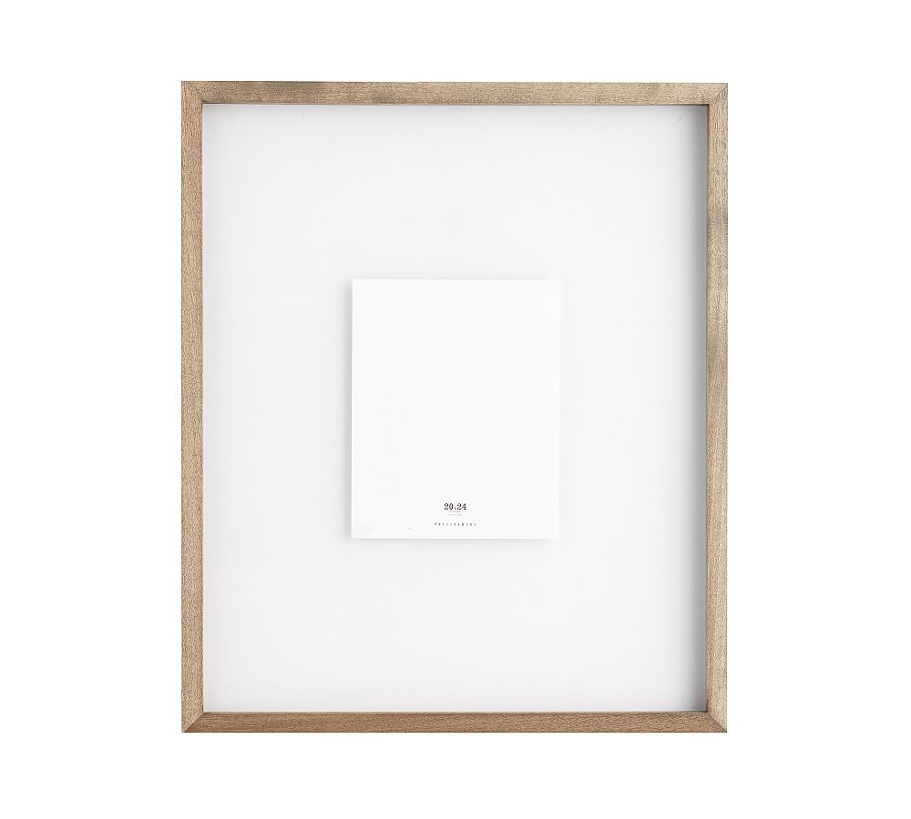 Floating Wood Gallery Frame | Pottery Barn (US)