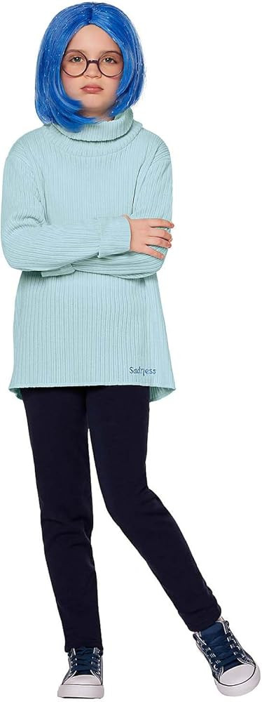 Spirit Halloween Inside Out 2 Kids Sadness Costume Kit | Officially Licensed | Disney | Pixar | S... | Amazon (US)