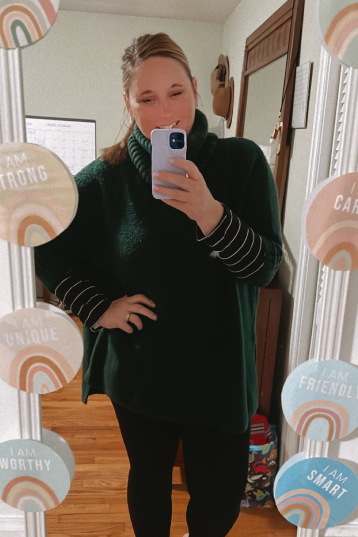 1st Grade Fit! The sweater is thrifted but I’ll link the rest! 