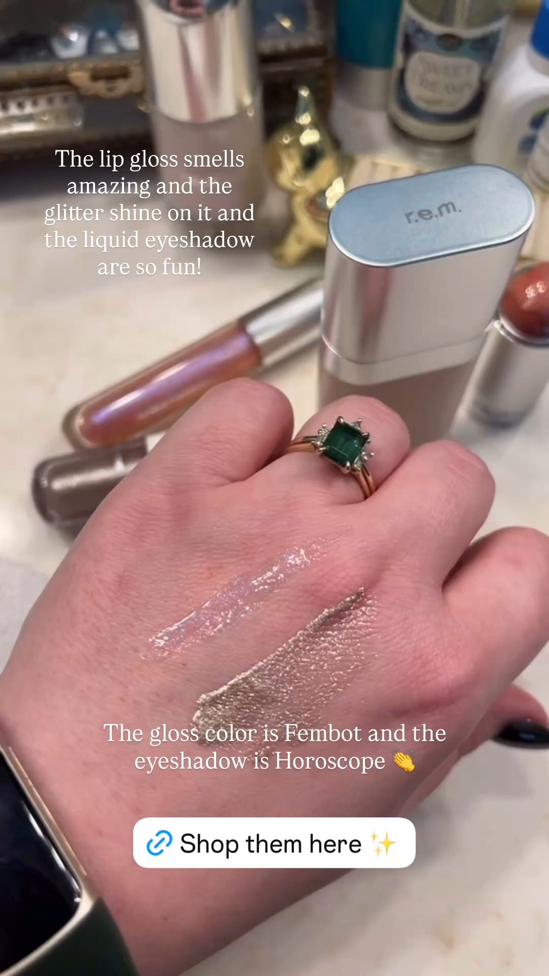 From daily beauty staples to fun sparkles, these four R.E.M. Beauty products are a fun addition to any makeup bag 😻 

#LTKStyleTip #LTKBeauty #LTKParties